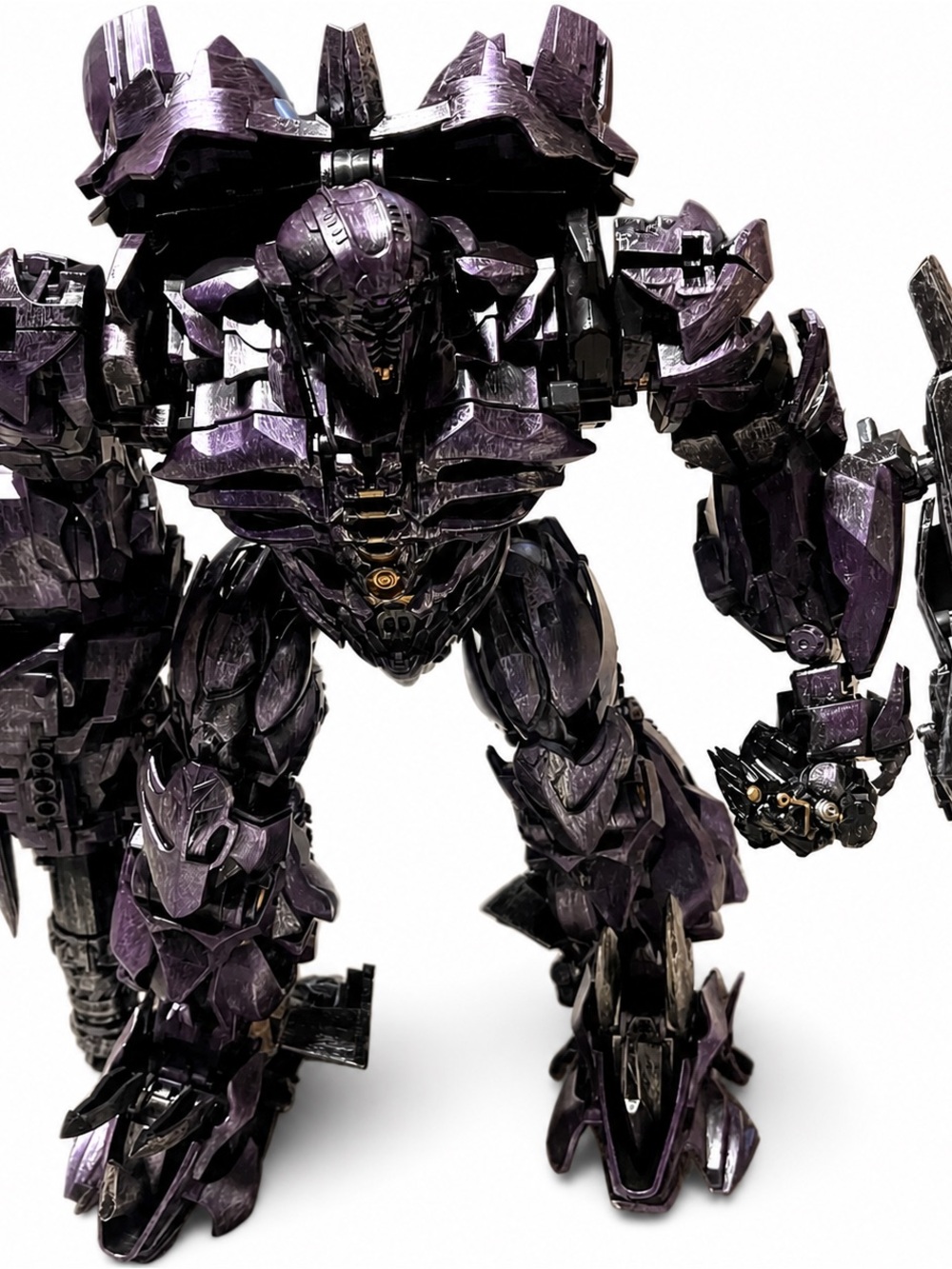 Transformers Shockwave ZS-01 Oversized 14” KO Action Figure DOTM SS-56 Purple